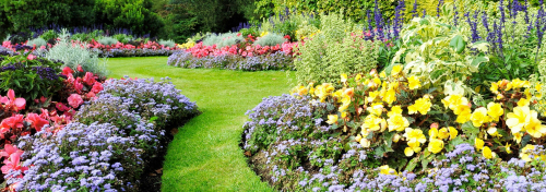 De romantische tuin